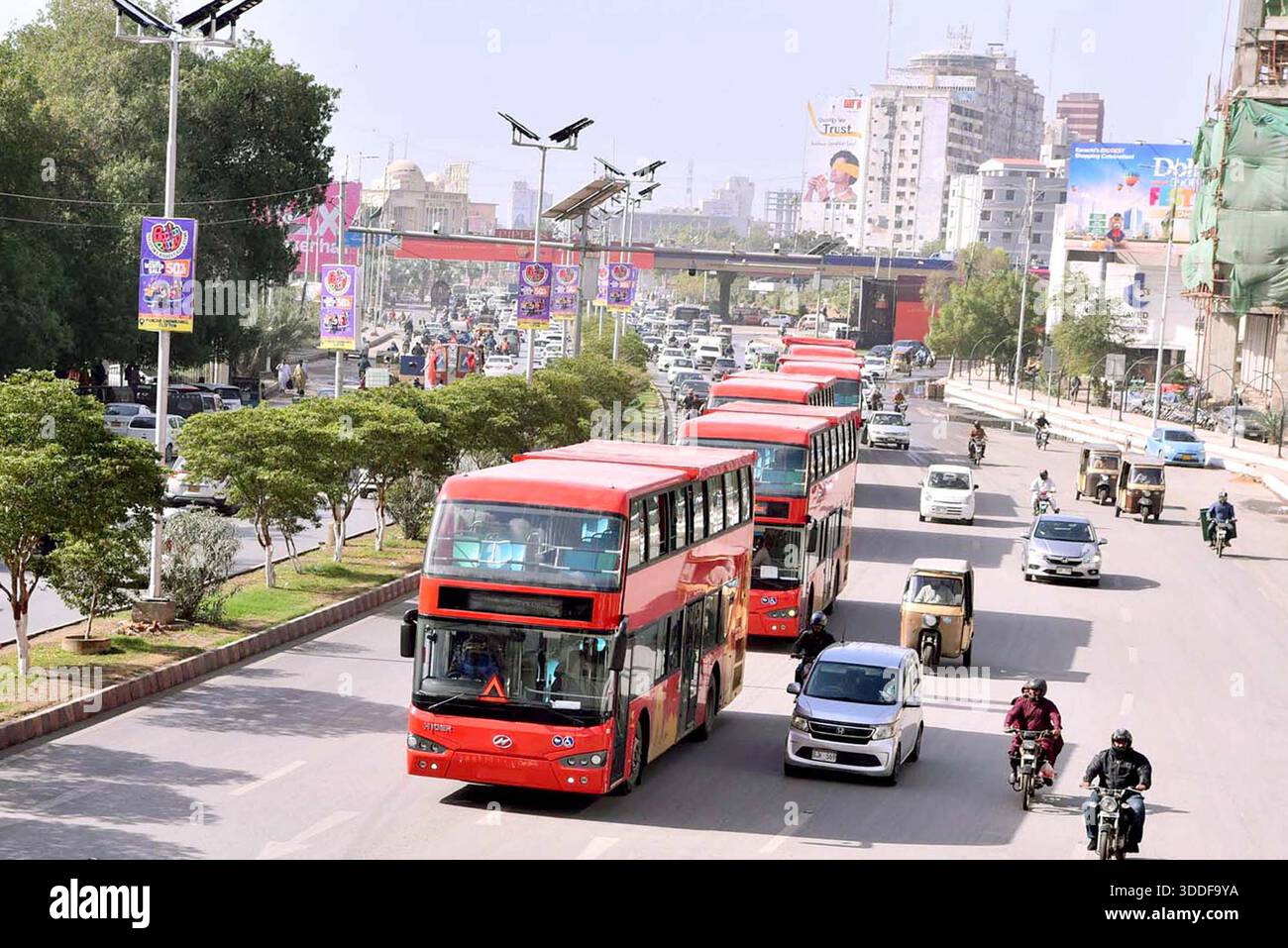 Expansion of Red Line and Peoples Bus Service in Sindh province