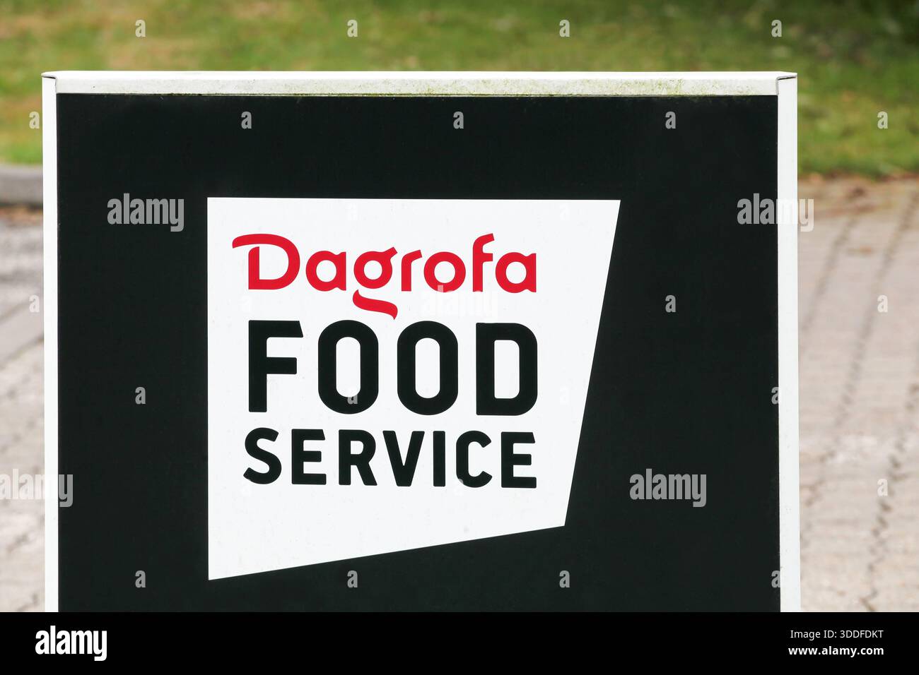 Herning, Denmark - August 18, 2022: Dagrofa is a Danish retail company with a market share of around 20% in Denmark Stock Photo