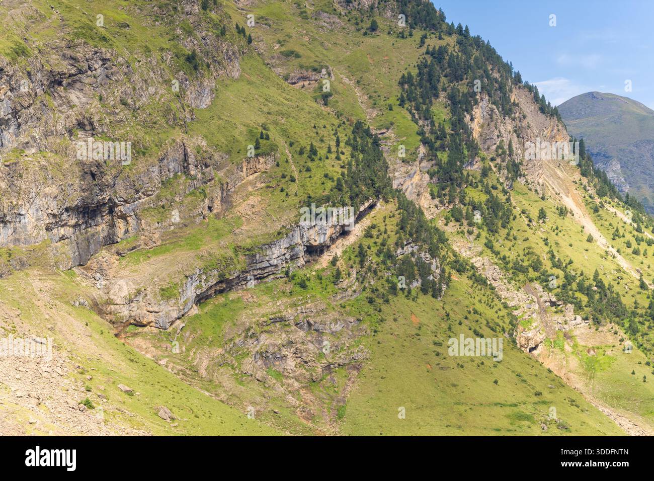 Steep rocky mountainside layered hi-res stock photography and images ...