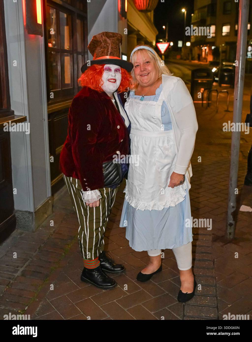 Weymouth, Dorset, UK. 31st December 2025. New Years Eve revellers ...