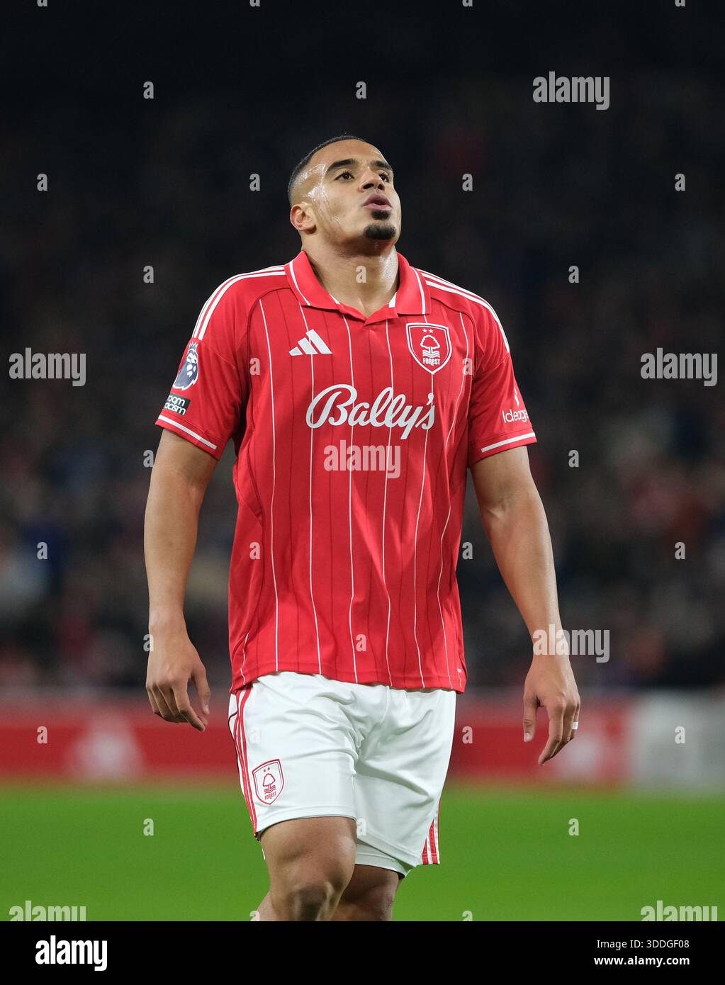 Murillo's Murillo santiago Costa dos Santos of Nottingham Forest seen during the ...