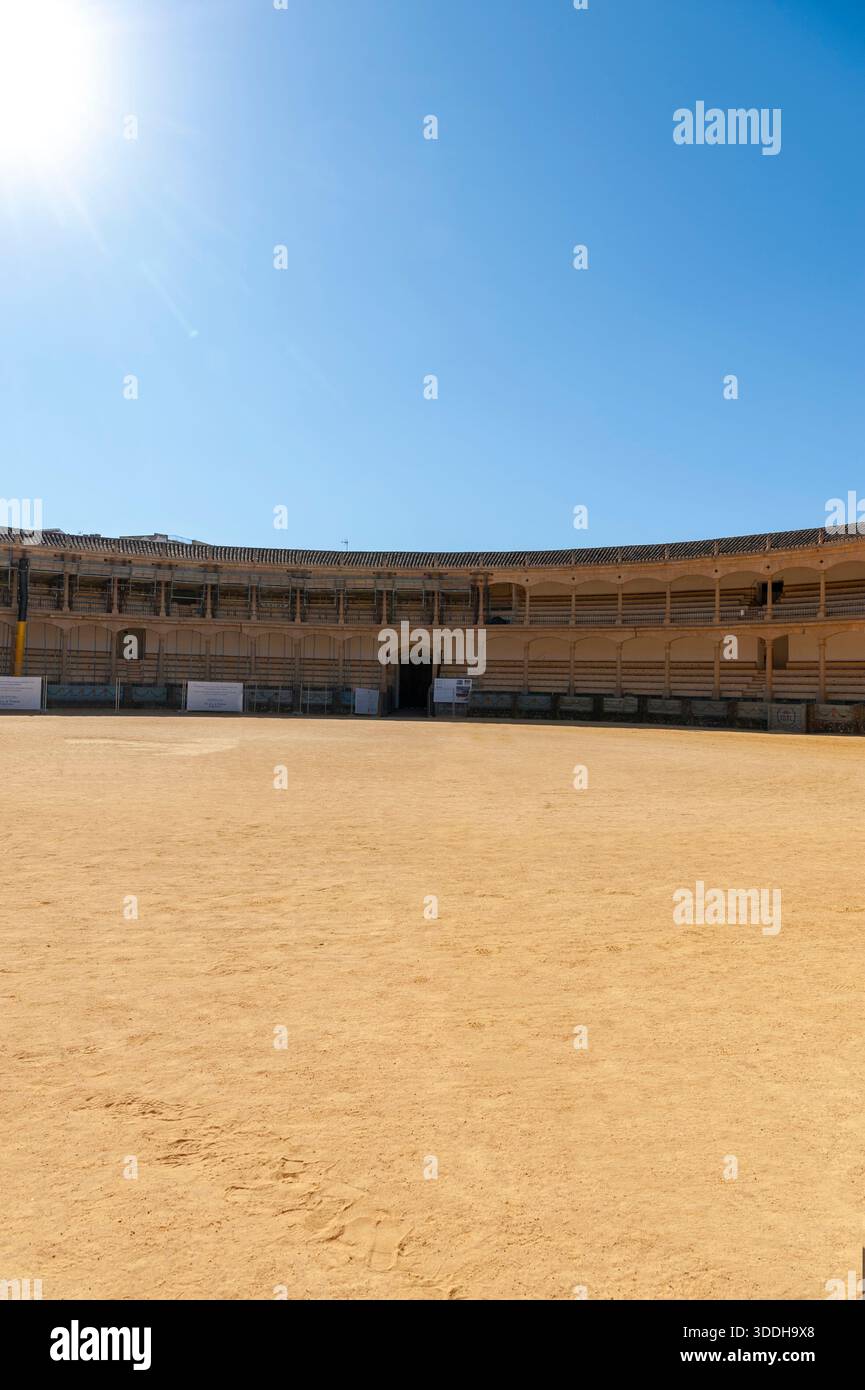 Ronda, Andalucia, Spain 15-09-2025, Plaza de Toros bull fighting arena ...