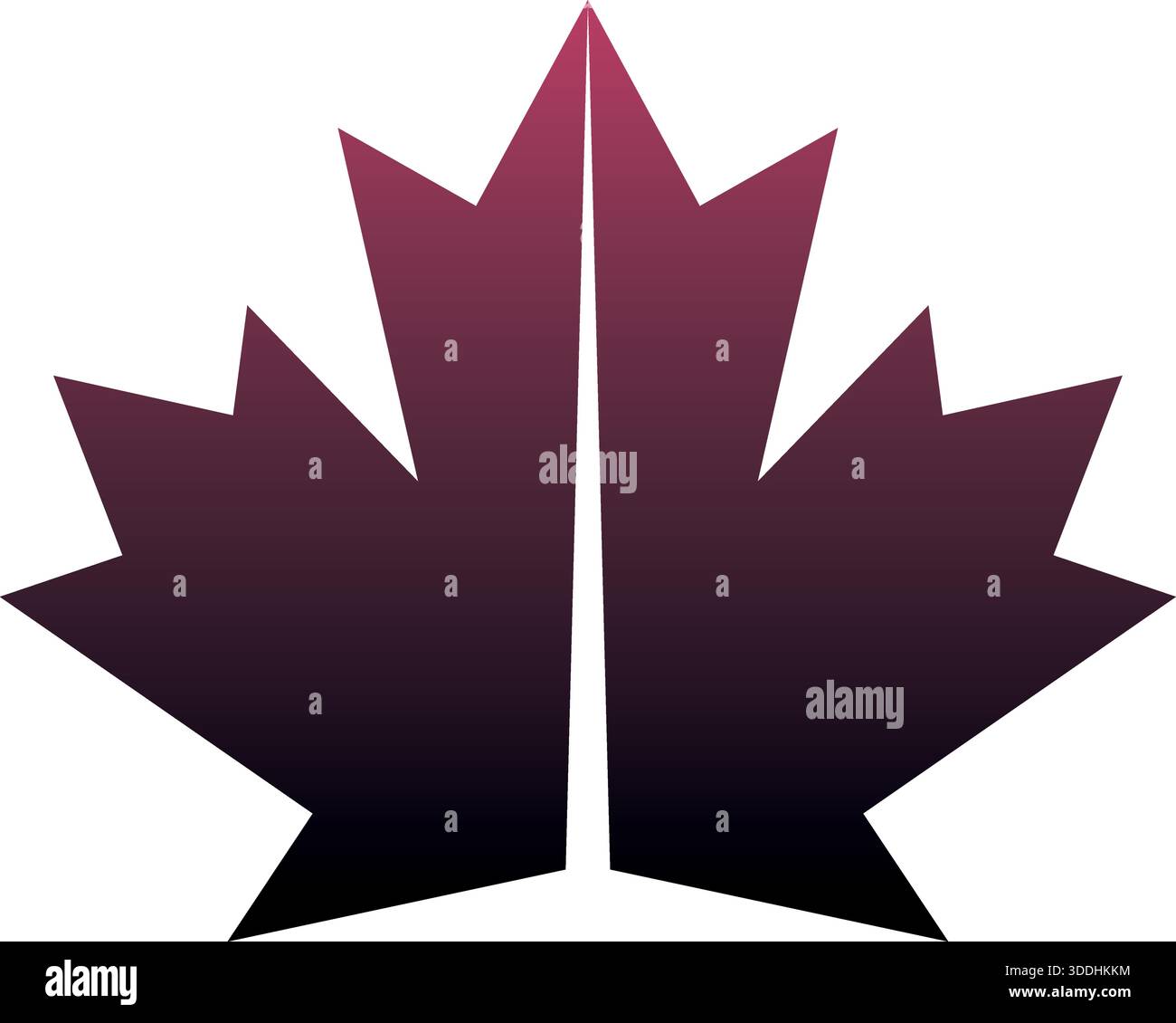 Maple Leaf Canada Nature Symbol Logo Design Vector Template Icon Stock Vector