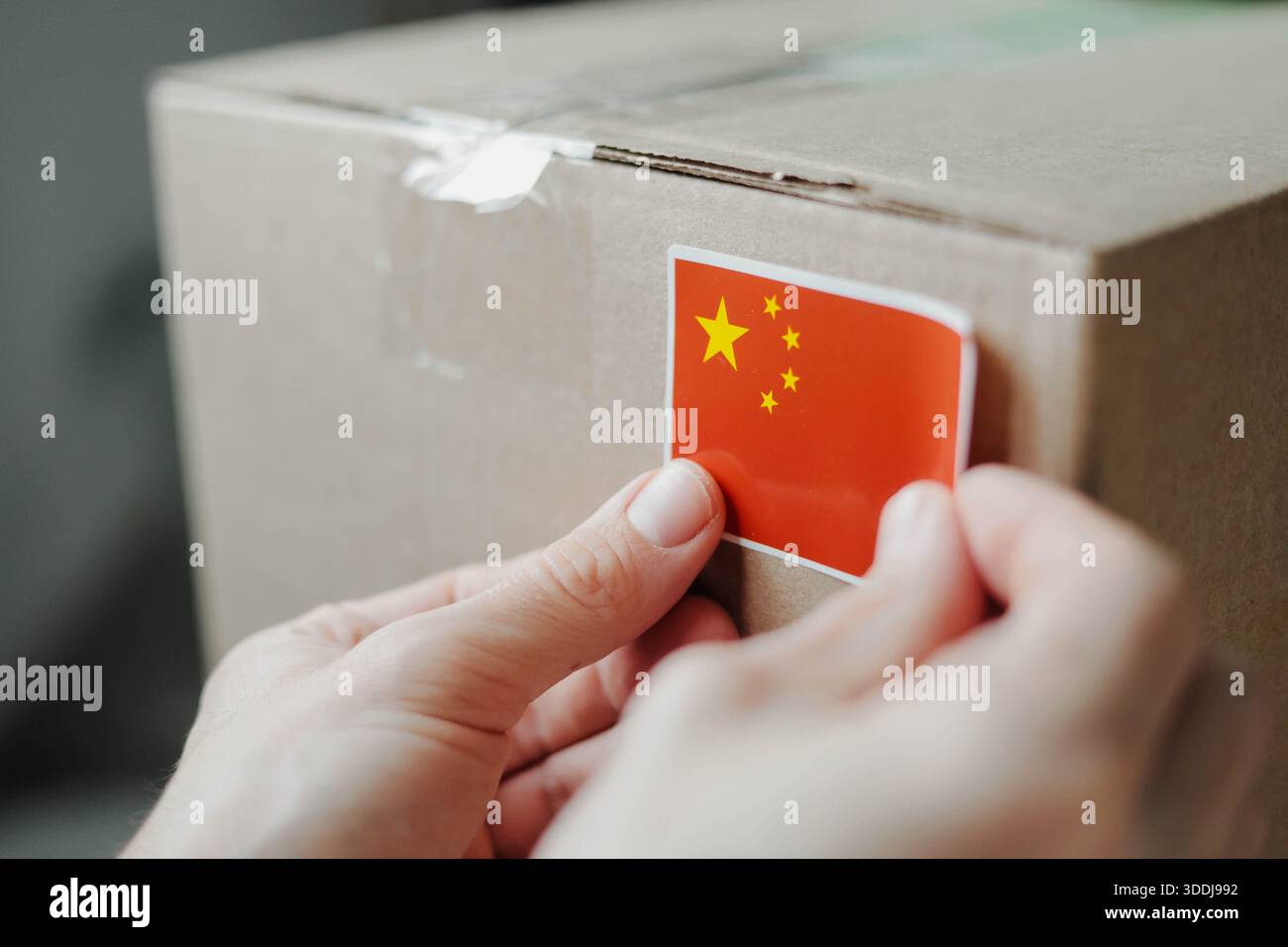 Shipping label from china hi-res stock photography and images - Alamy
