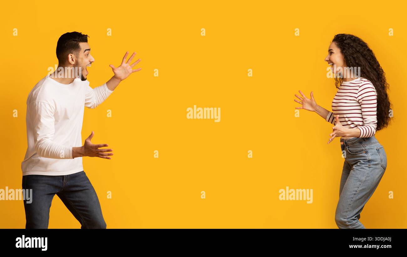 Overjoyed middle eastern male hi-res stock photography and images - Alamy