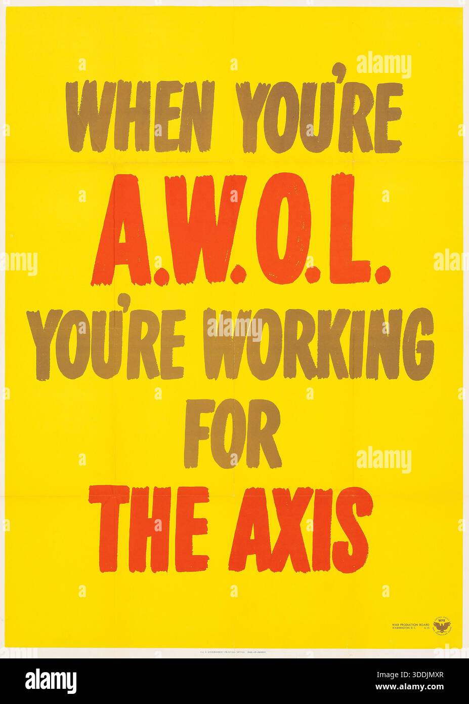 American World War II Propaganda Poster (U.S. Government Printing ...