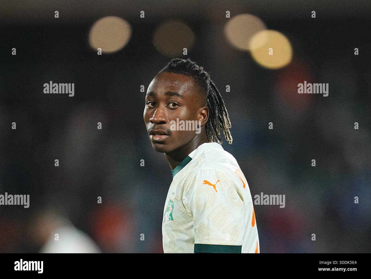 December 31 2025: Yan Diomande of Ivory Coast gestures during a 2025