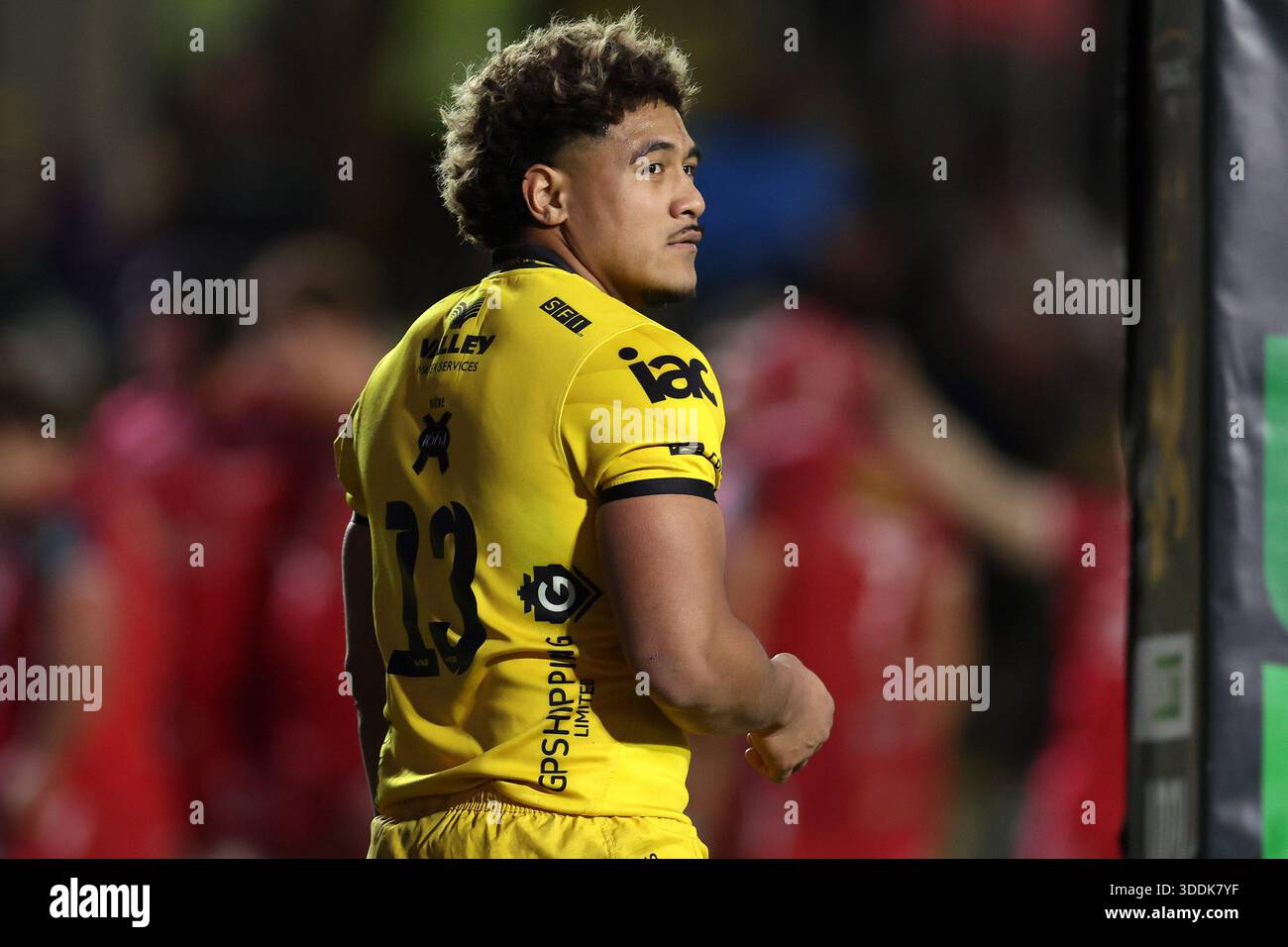 Fine Inisi of the Dragons looks on. United Rugby Championship , Dragons ...