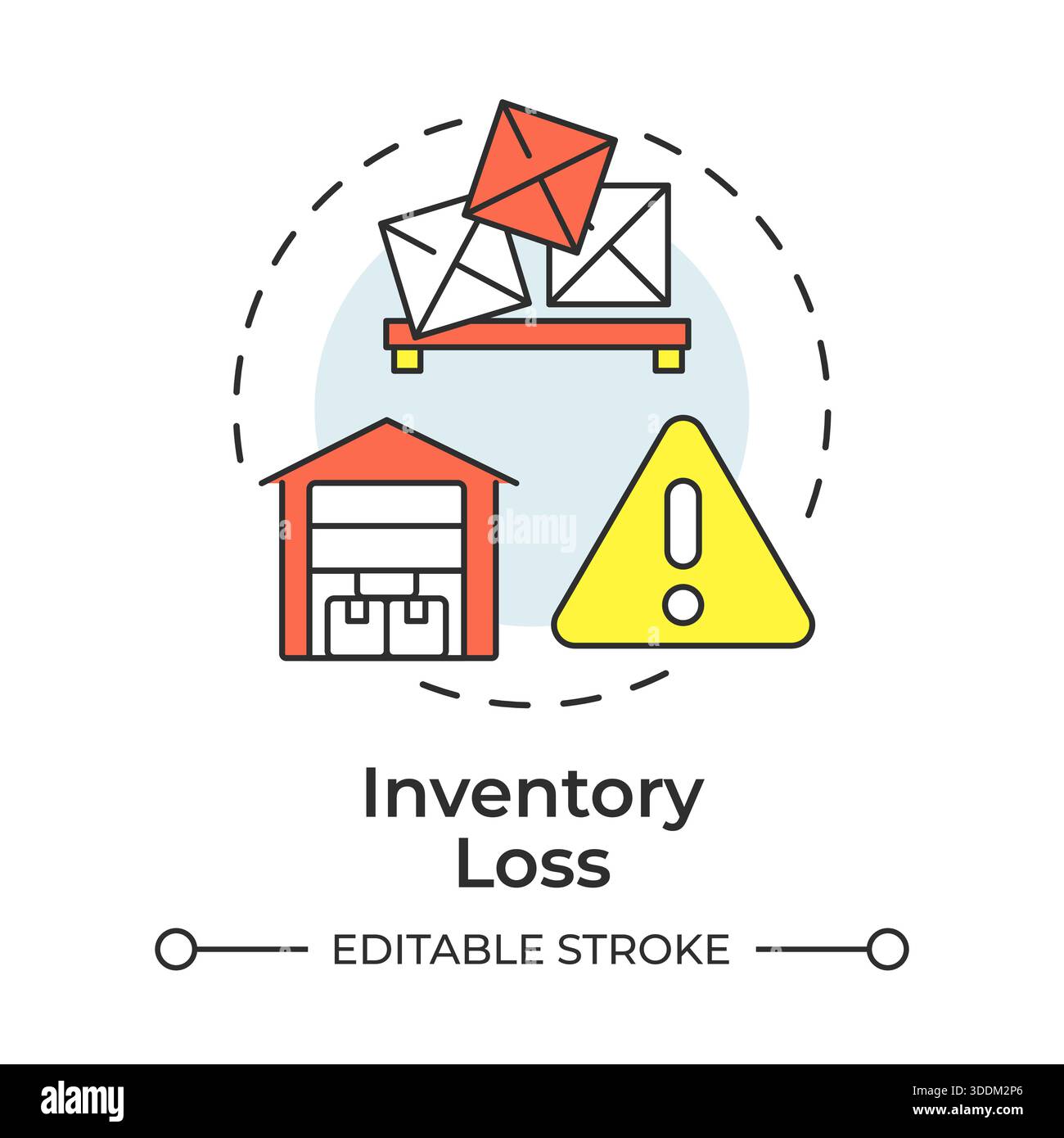 Inventory loss Stock Vector Images - Alamy