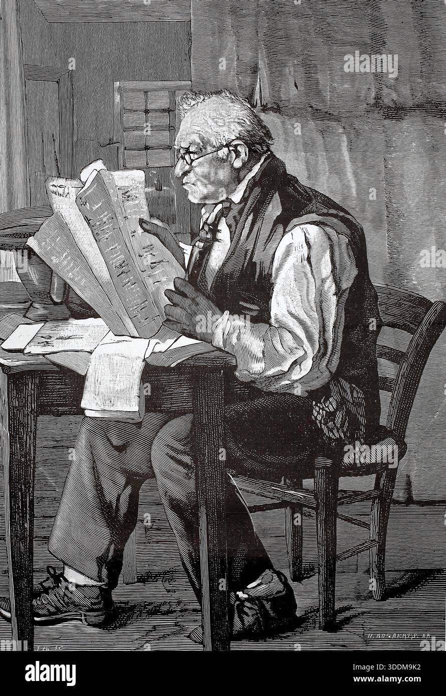 old-man-reading-a-newspaper-at-a-table-1880-germany-historical