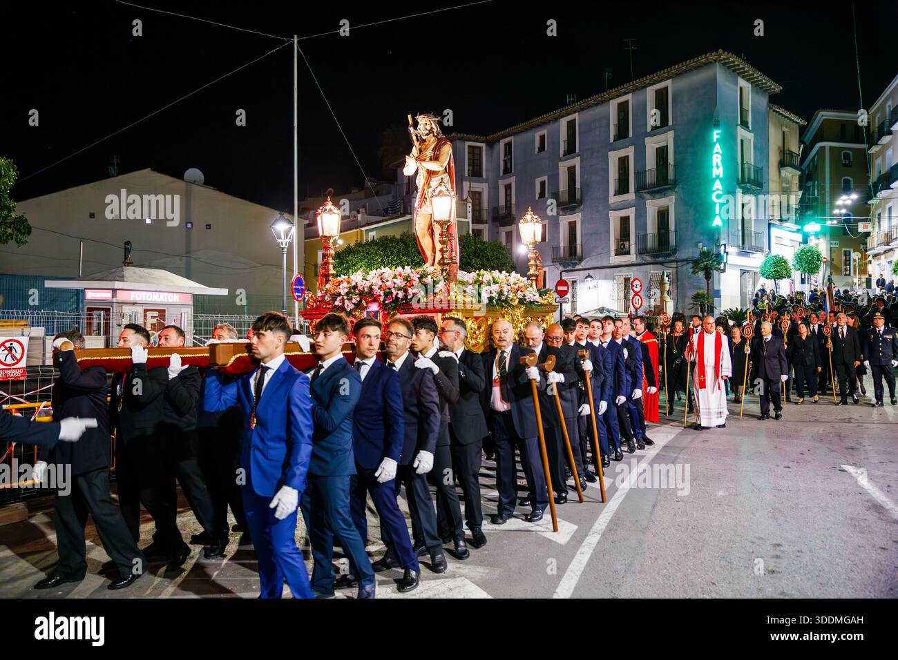 Procession Bearers Costaleros procession bearers christ hi-res stock photography and ...