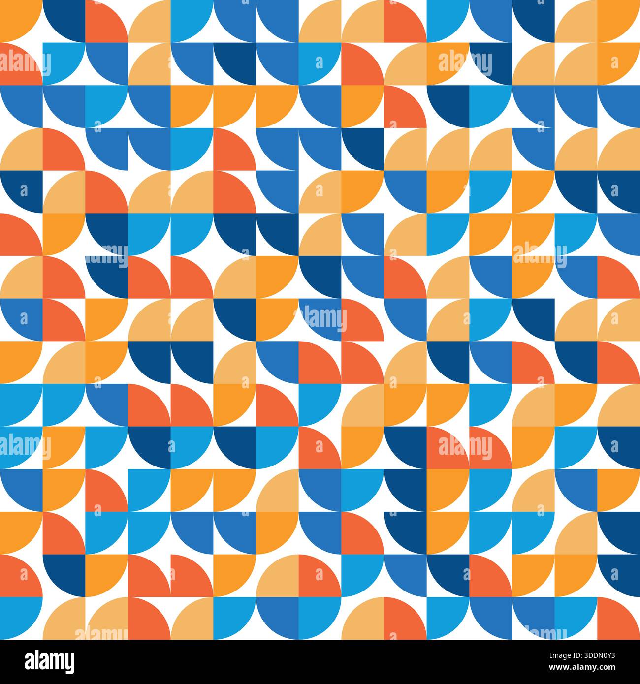 Minimal geometric abstract background. Circle square and triangle design. Stock Vector
