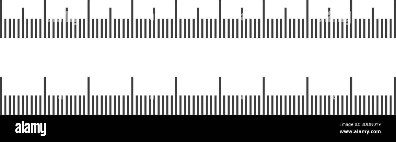 Measure Vector Line Measurement vector vectors hi-res stock photography and images - Alamy