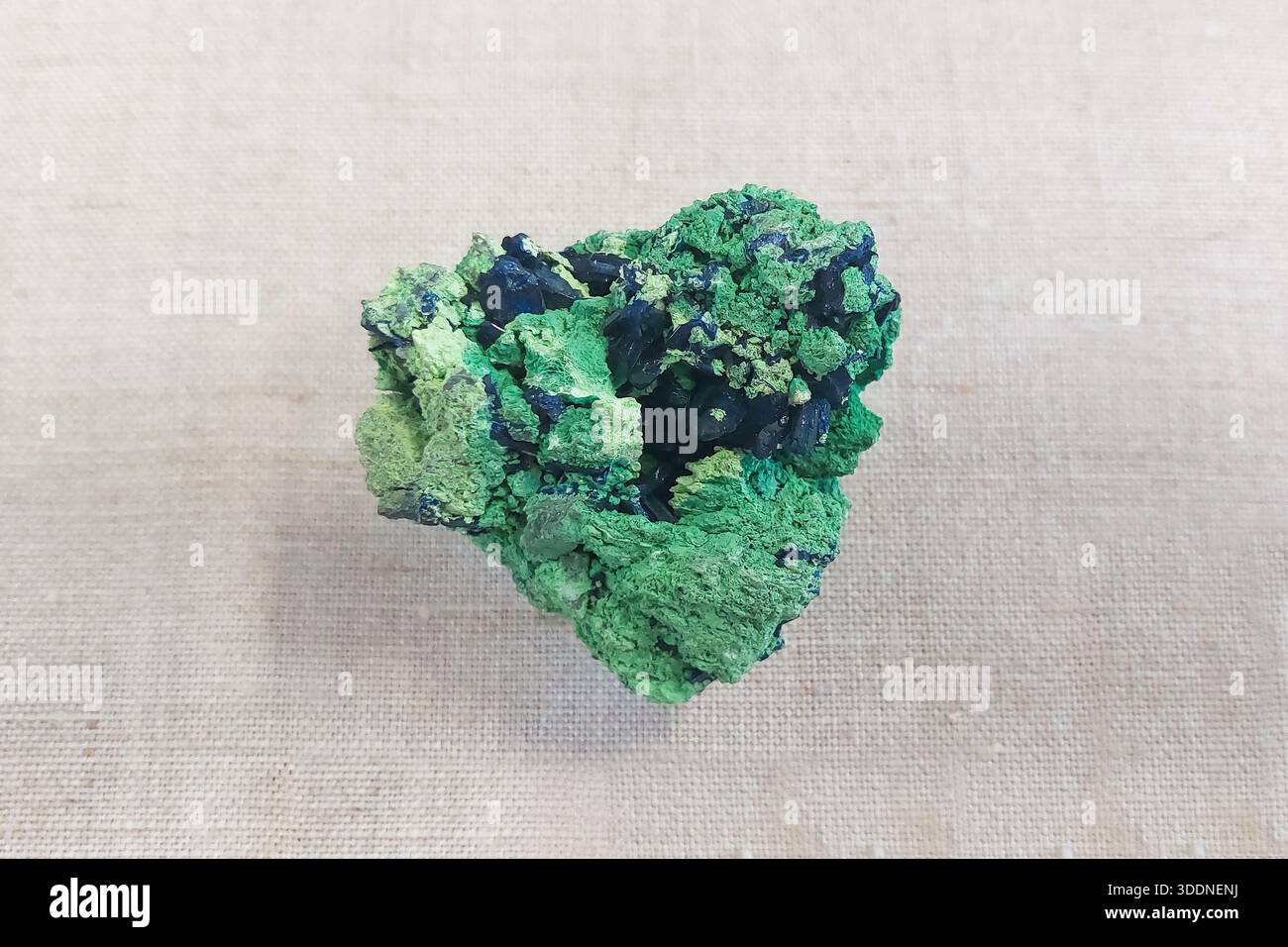 Bayldonite mineral in the Natural History Museum, London, UK. Stock Photo