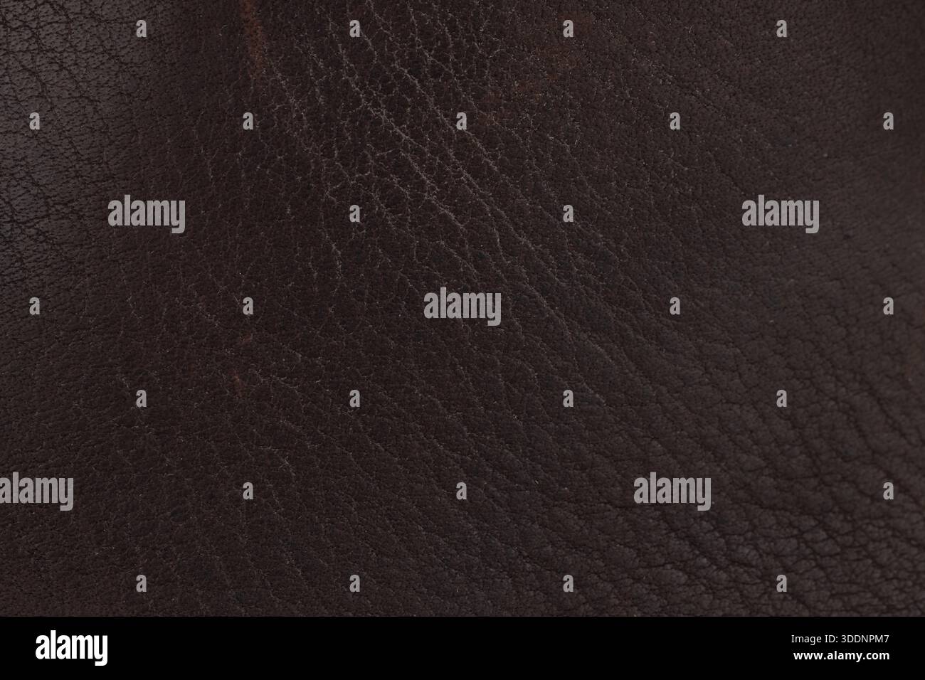 Dark Brown Natural Leather Texture Macro Stock Photo
