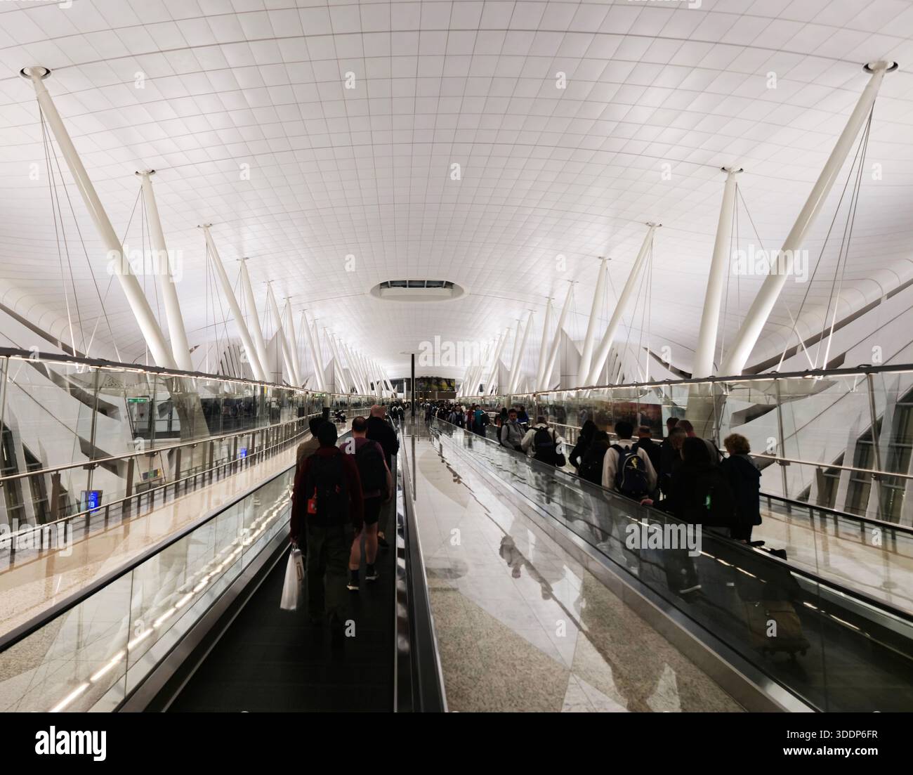 The new terminal at Zayed International Airport in Abu Dhabi, UAE Stock ...