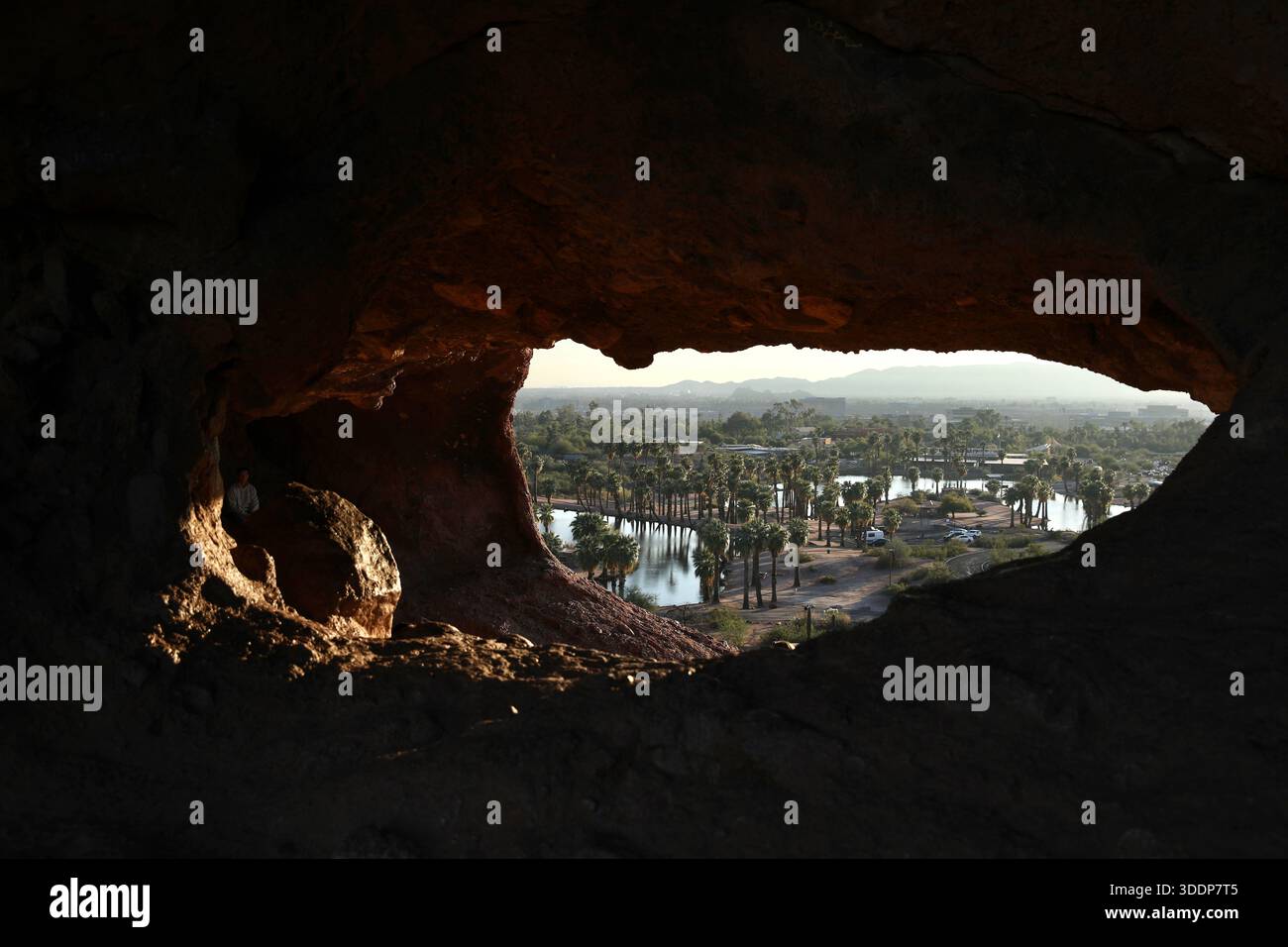 Hole in the Rock, in Papago Park in Phoenix, Arizona. (Photo by ...