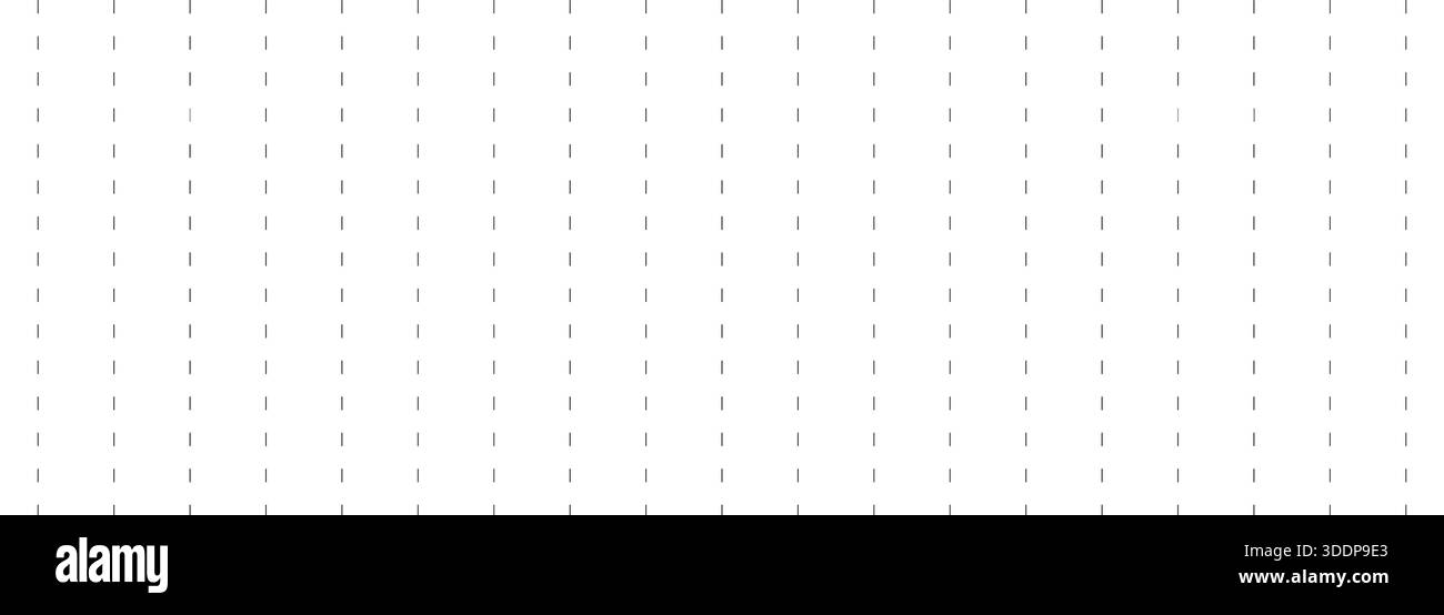 Simple and minimalistic planner page. Lined pattern for notebook or printable diary sheet template. Vector illustration Stock Vector