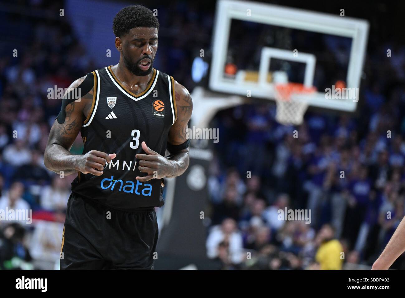 Dwayne Bacon of Dubai Basketball during the Turkish Airlines EuroLeague ...