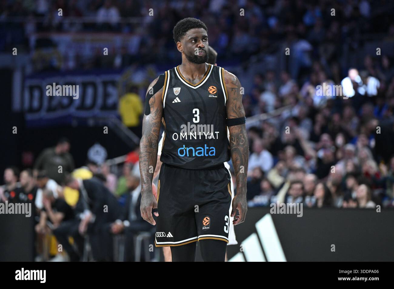 Dwayne Bacon of Dubai Basketball during the Turkish Airlines EuroLeague ...