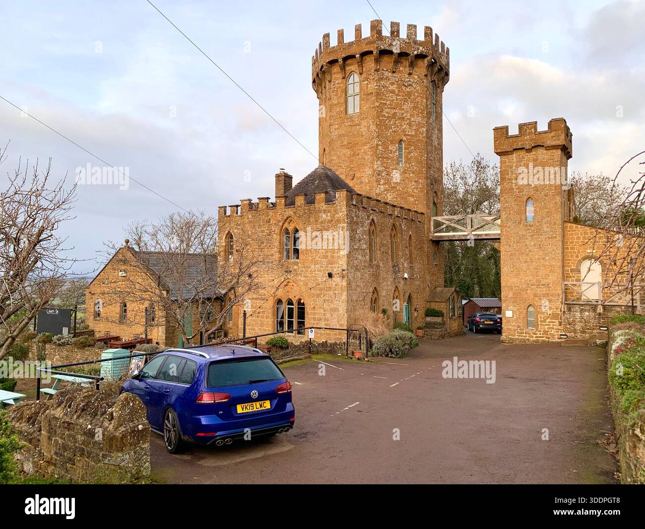 Dramatic Battle of Edgehill Warwickshire England The first major clash of the English civil war 23 October 1642 Royal cavalry led by Prince Rupert - Smartphone Captured Stock Image