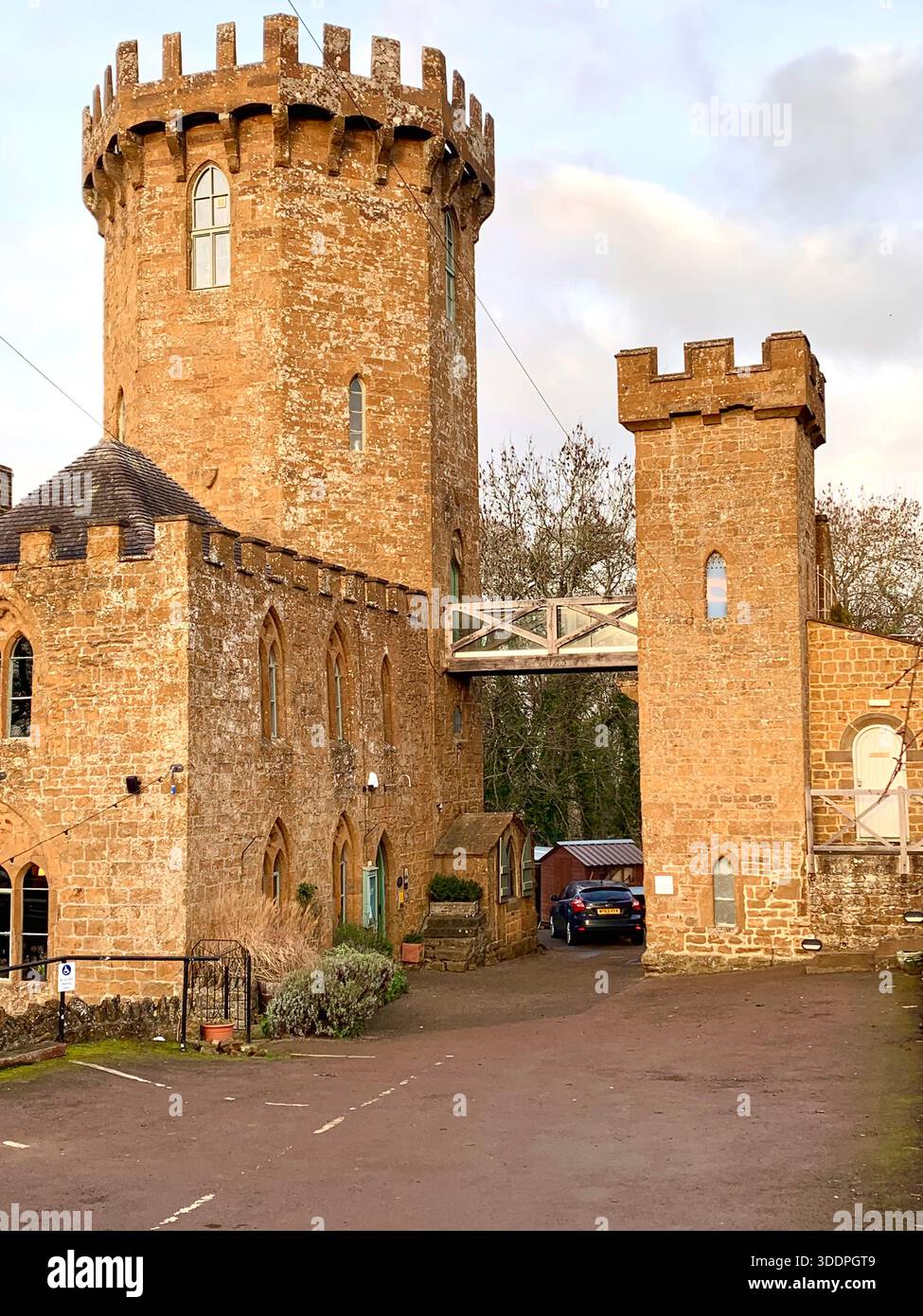 Dramatic Battle of Edgehill Warwickshire England The first major clash of the English civil war 23 October 1642 Royal cavalry led by Prince Rupert - Smartphone Captured Stock Image