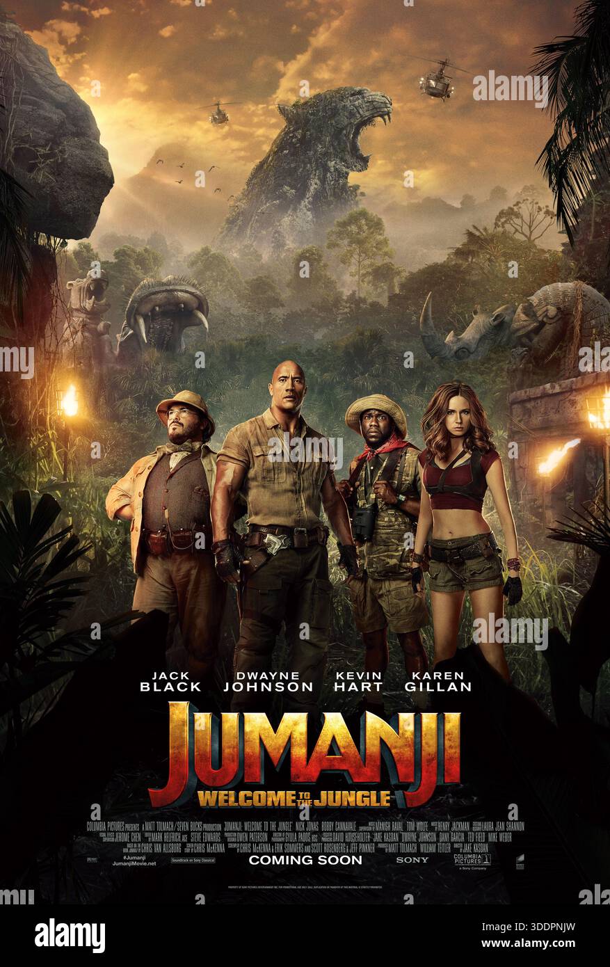 Jumanji movie poster hi-res stock photography and images - Alamy