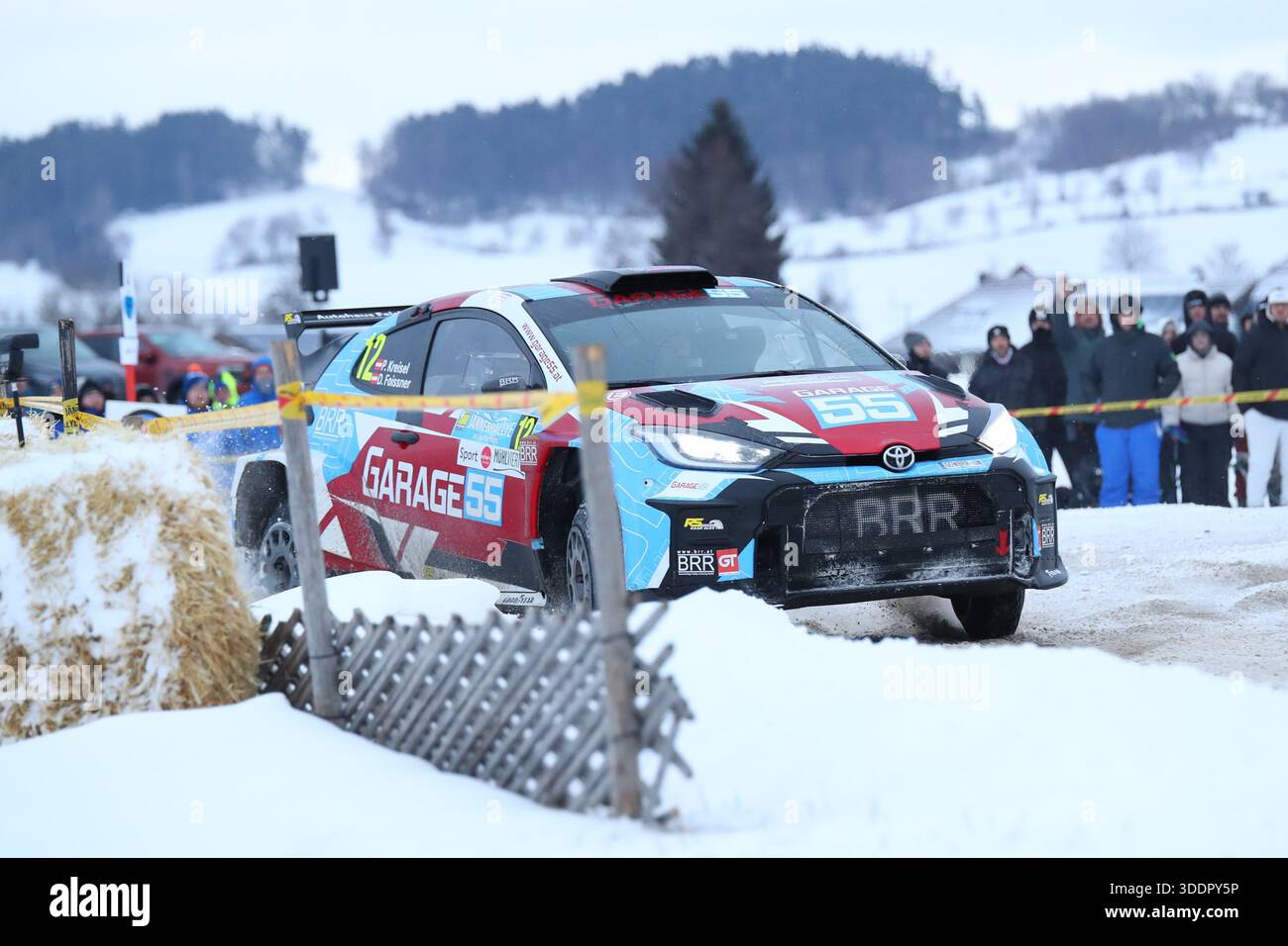 Philipp Ralle FREISTADT, AUSTRIA - JANUARY 3: Philipp Kreisel of Austria and Daniel ...