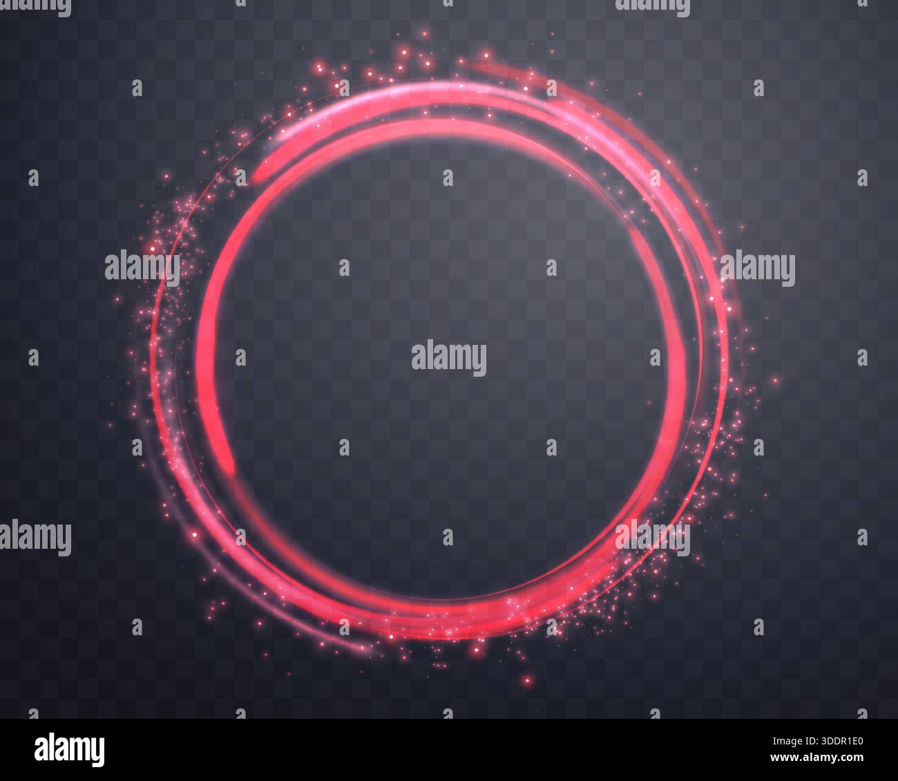 Red Magic Rings Aura wind Stock Vector Images - Alamy