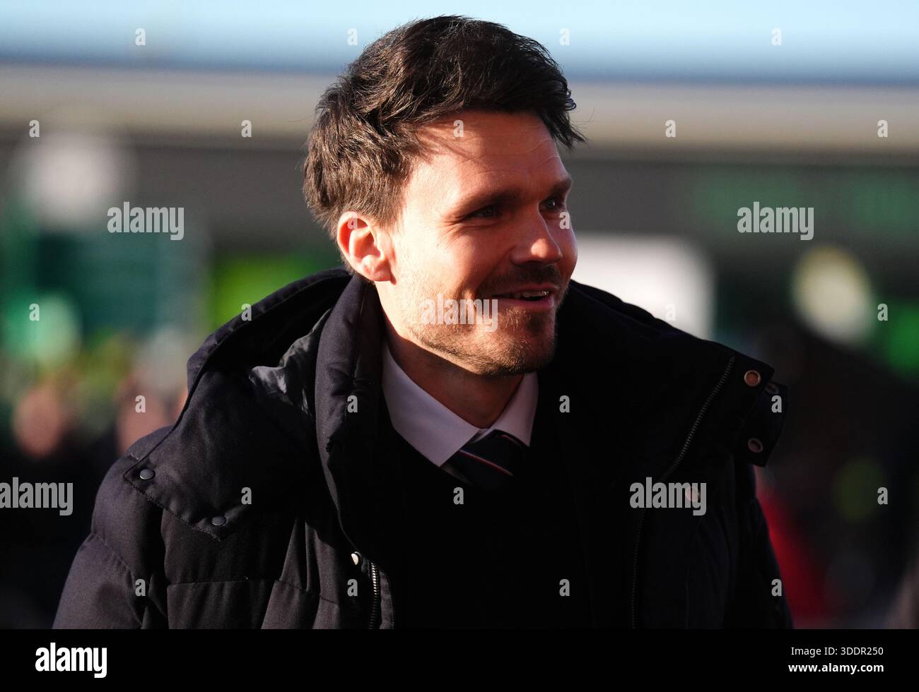 Rangers manager Danny Rohl ahead of the William Hill Premiership match ...