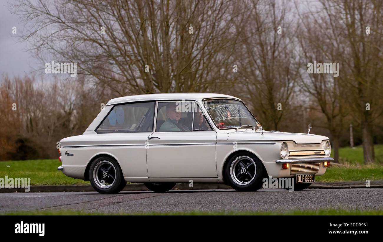 Milton Keynes,Bucks,UK - Jan 1st 2026: 1972 Hillman Super Imp classic ...