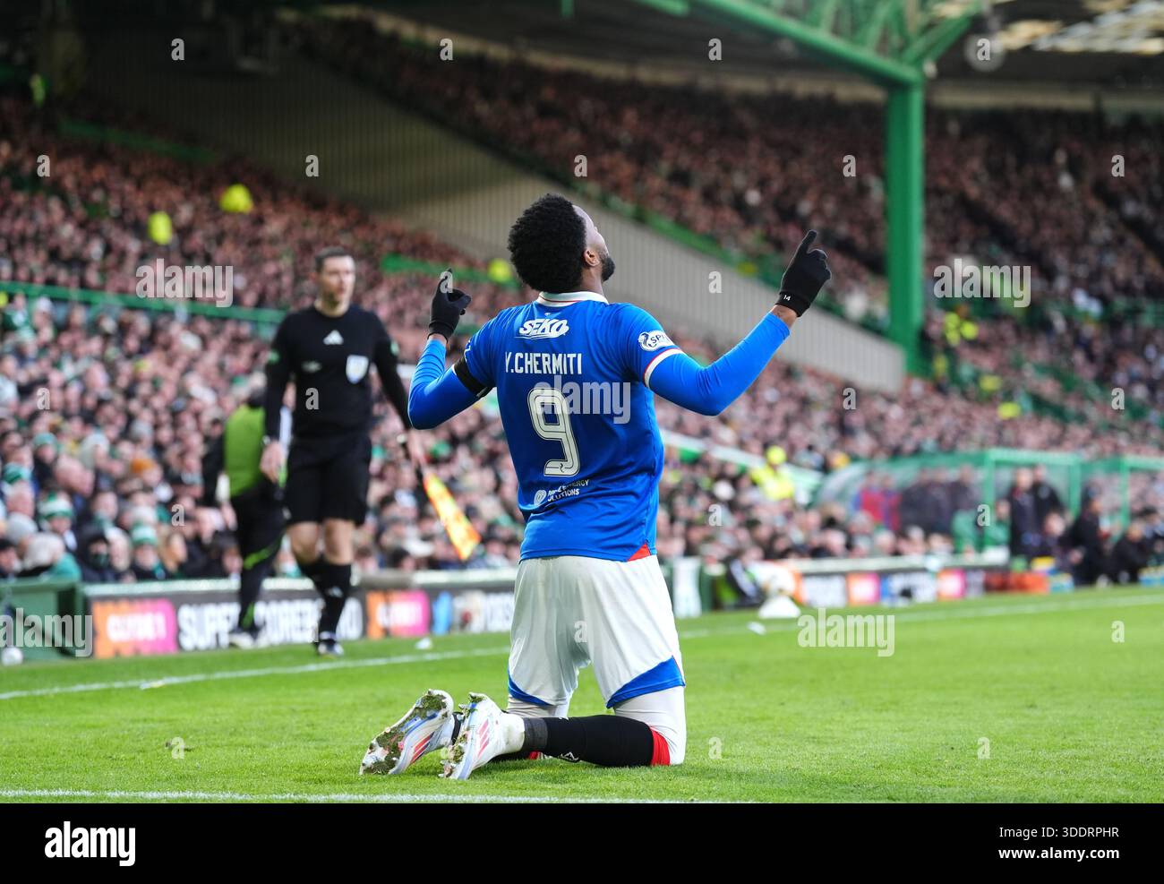 rangers-youssef-chermiti-celebrates-scoring-their-side-s-first-goal-of