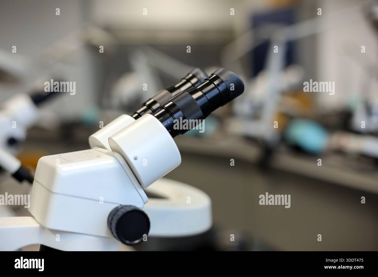Background microscope in laboratory hi-res stock photography and images ...