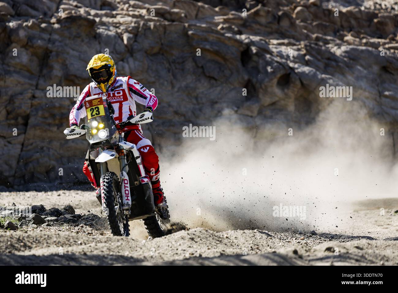 23 MICHEK Martin (cze), Hoto Factory Racing, Hoto, Rally GP, action ...
