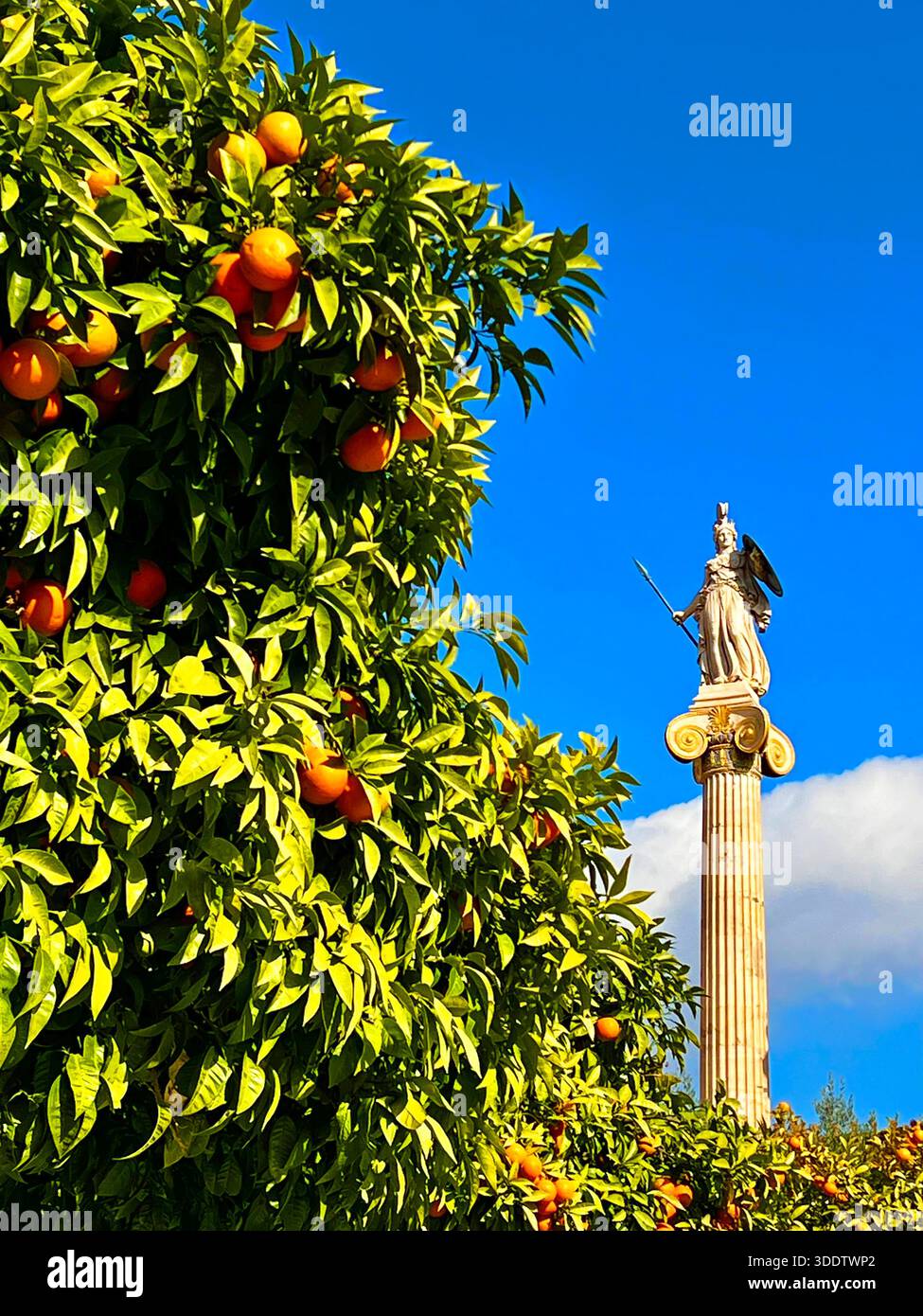 The Academy of Athens, Athens, Greece. Stock Photo