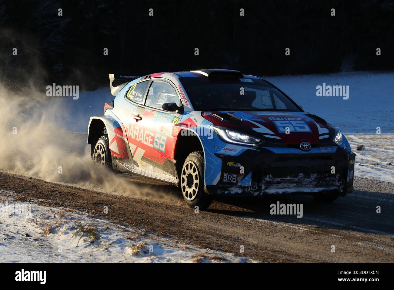 Philipp Ralle FREISTADT, AUSTRIA - JANUARY 3: Philipp Kreisel of Austria and Daniel ...