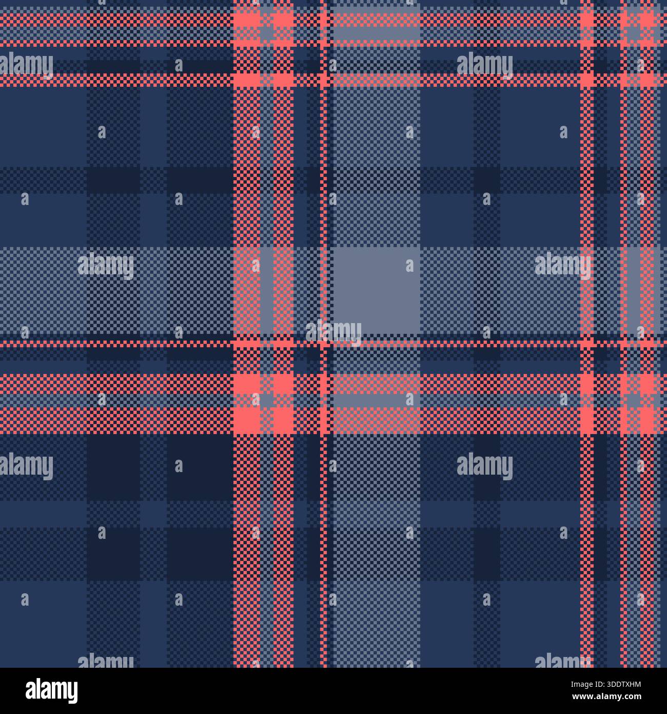 Designer plaid fabric background, african vector textile pattern ...