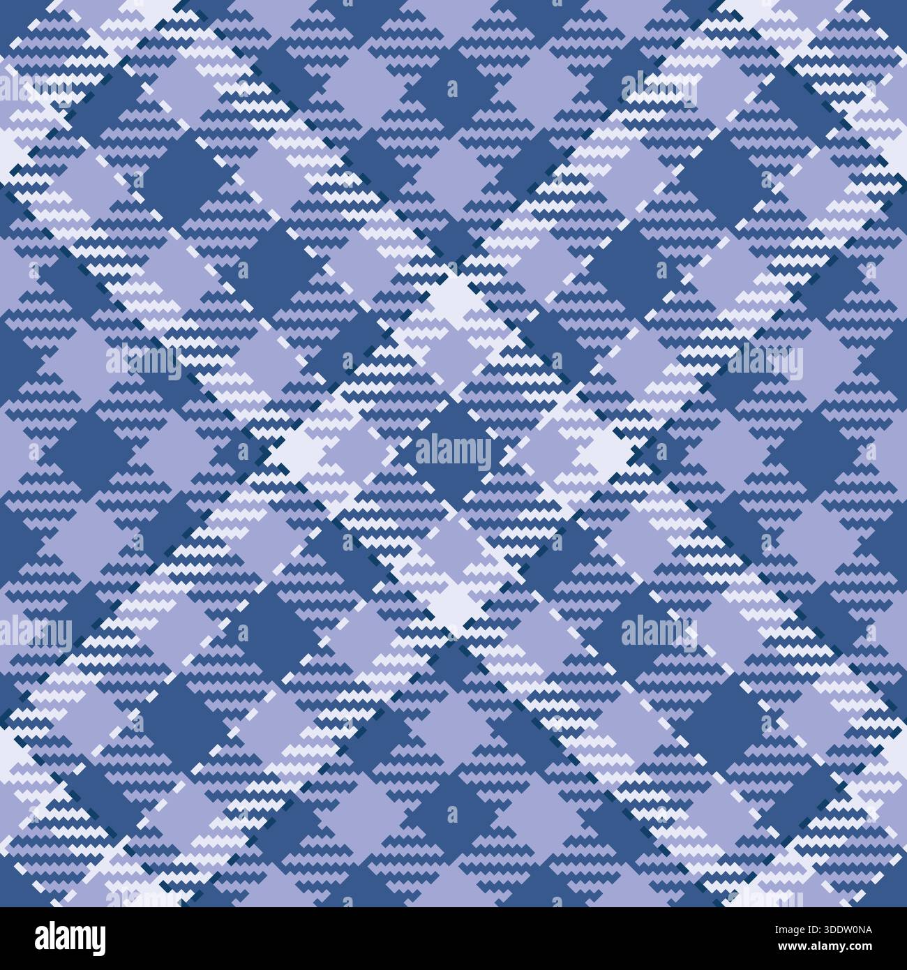 Commerce check texture pattern, repeating seamless tartan background. Italian fabric vector textile plaid in blue and light colors palette. Stock Vector
