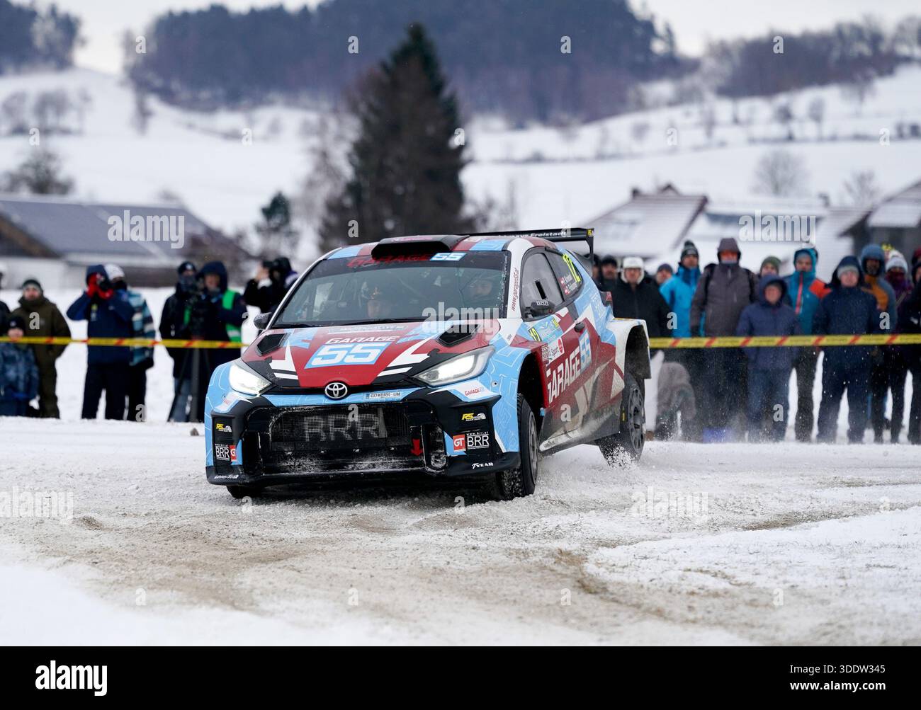 Philipp Ralle FREISTADT, AUSTRIA - JANUARY 3: Philipp Kreisel of Austria and Daniel ...