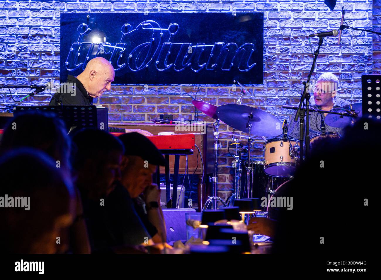 The Levin Brothers at Iridium Jazz Club Stock Photo