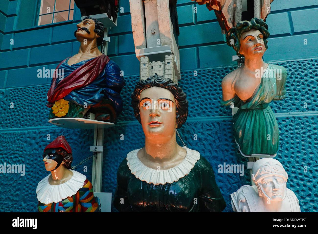 Ship Figureheads at The National Maritime Museum Greenwich London UK ...