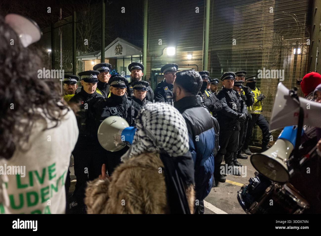 Hmp Risley Strike Outside HMP New Hall prison demonstrators stood in in solidarity with ...