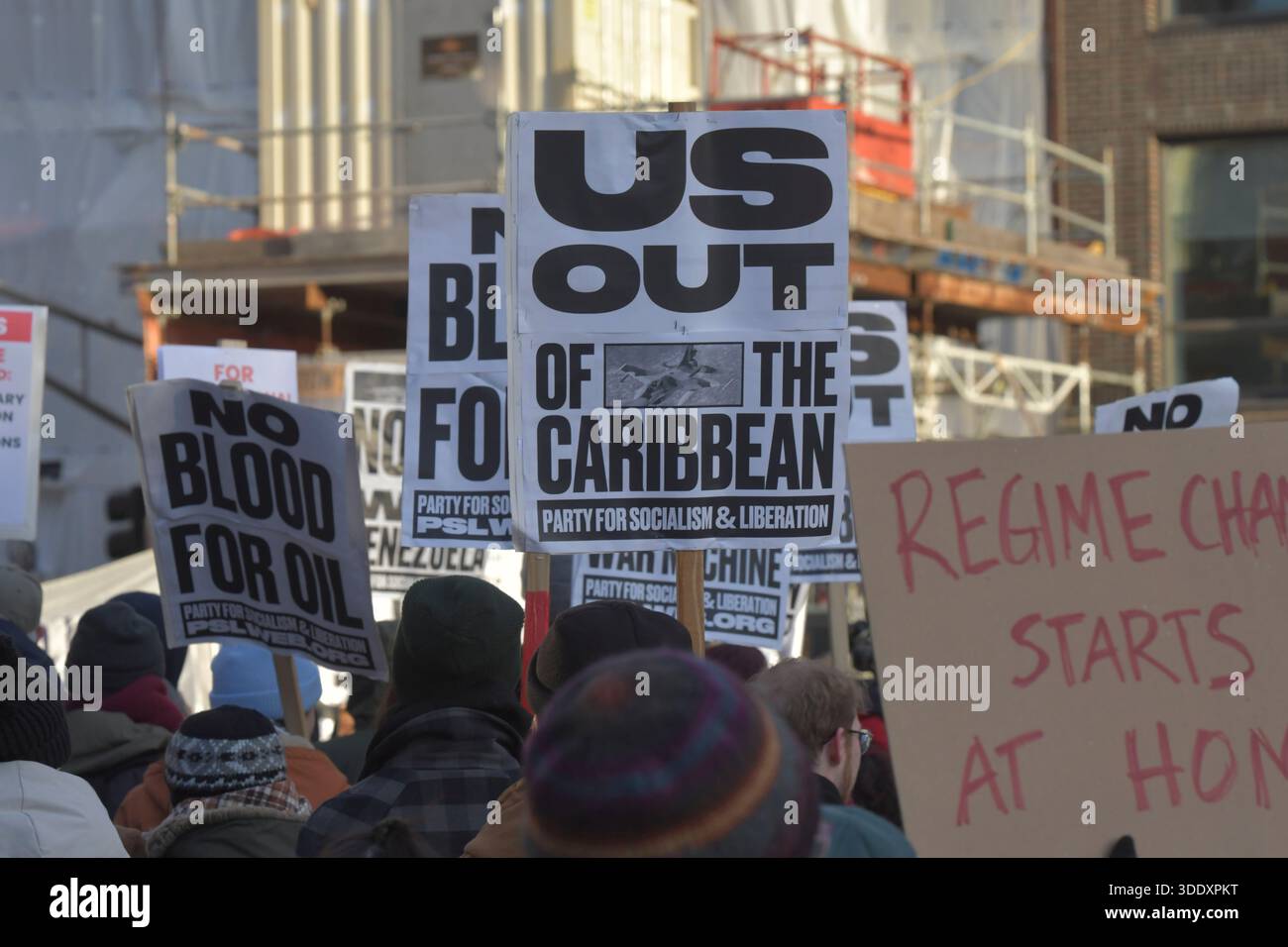 January 3, 2026, Boston, Massachusetts, US: Bostonians hold anti ICE ...