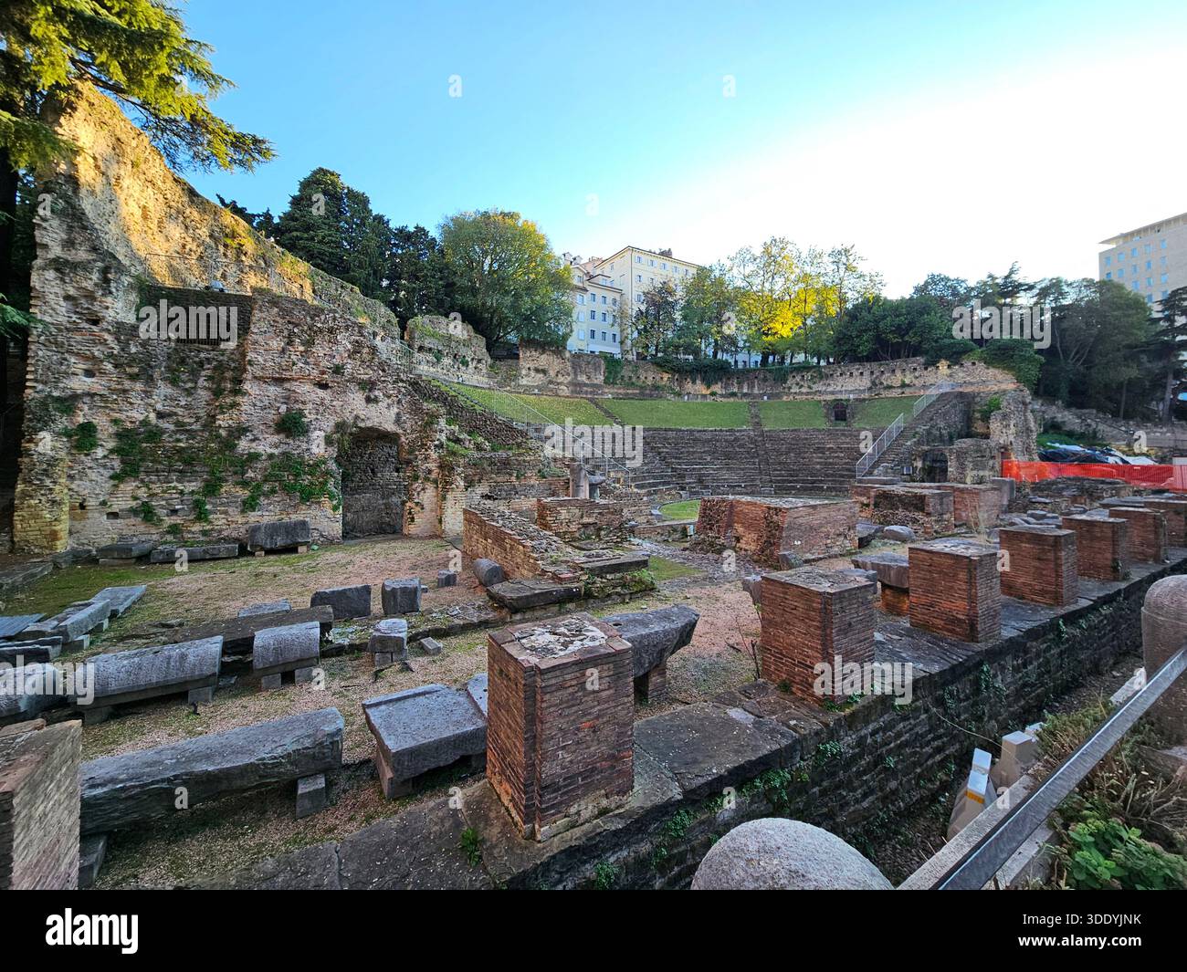 Trieste Roman Teatro Romano Trieste Italy, Roman Theatre Trieste history, ancient ...