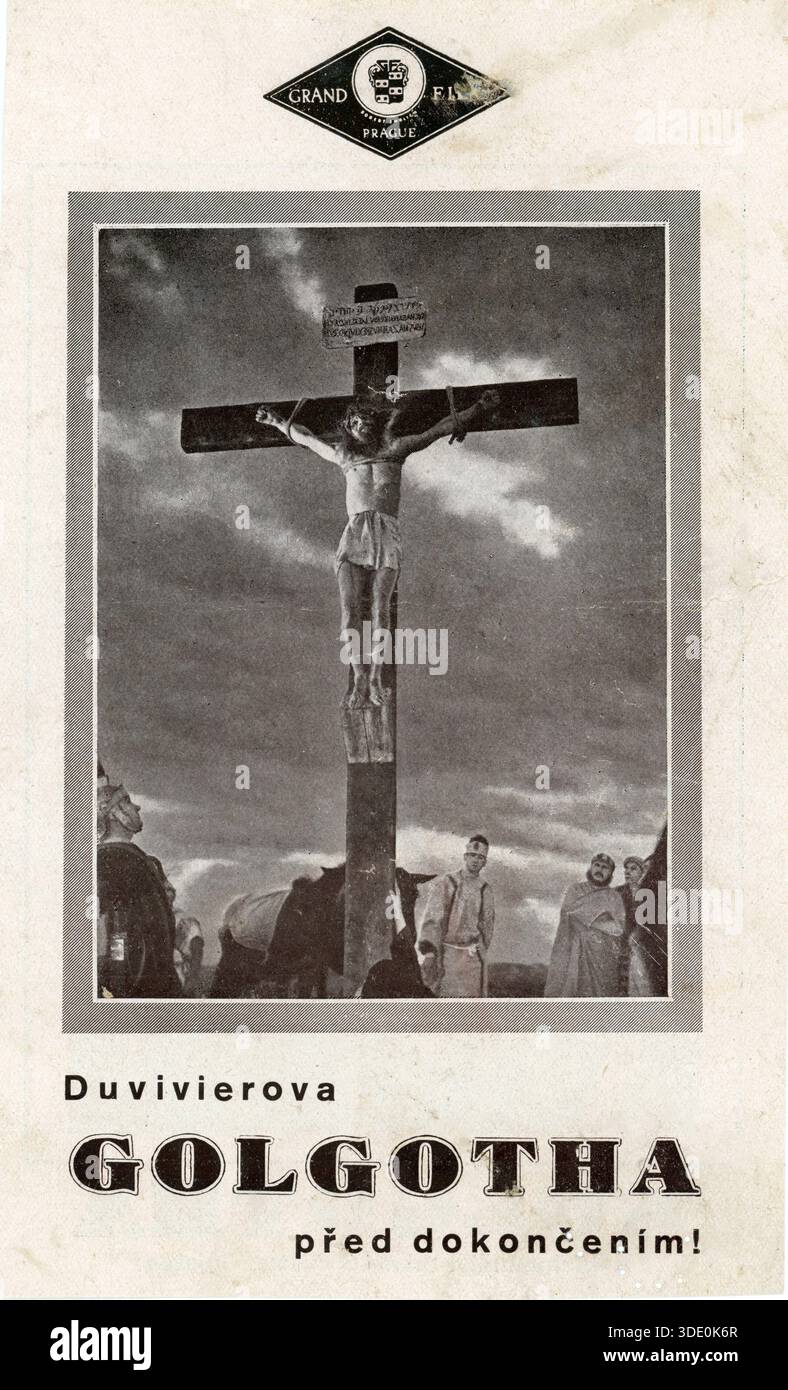 ROBERT LE VEGAN as Jesus Christ in GOLGOTHA 1935 director / writer