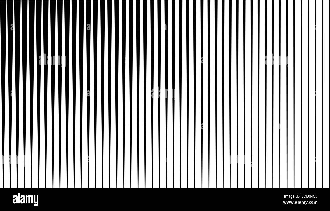 Vertical black and white stripes pattern for background design Stock ...