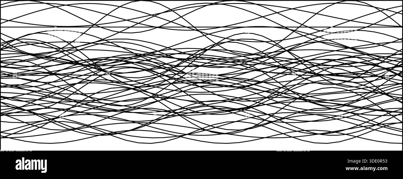 Line Pattern Dynamic Abstract wavy line pattern with dynamic curves and movement Stock ...