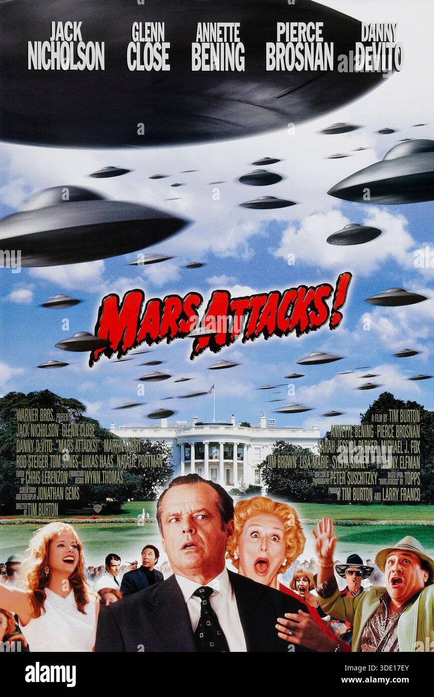 Mars attacks poster hi-res stock photography and images - Alamy