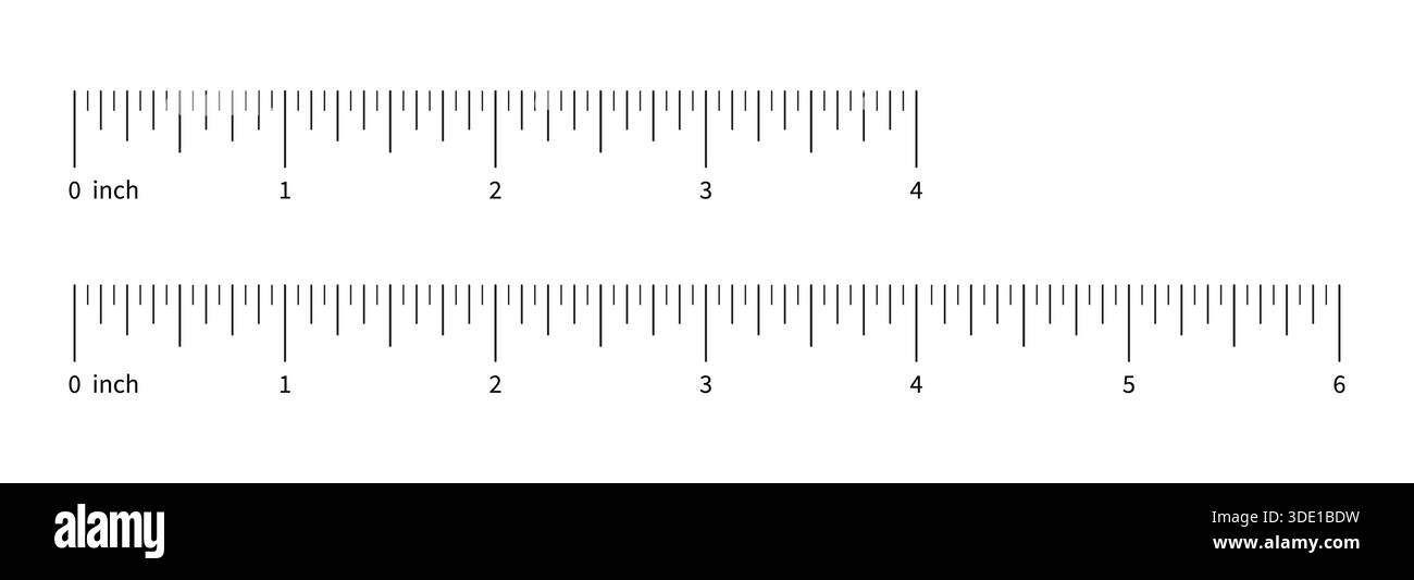 6 inch ruler hi-res stock photography and images - Alamy