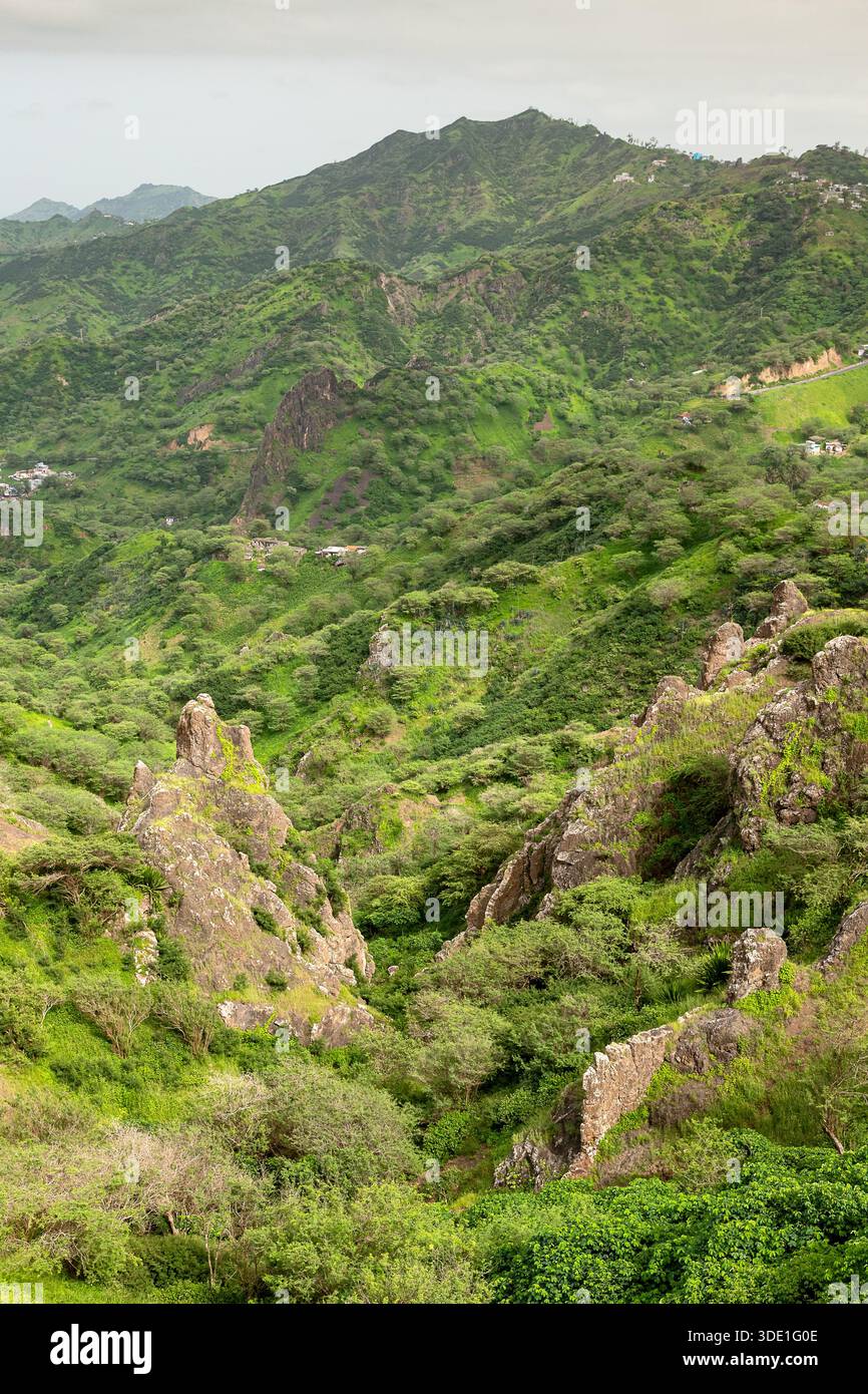 Cape verde landscape Stock Photo